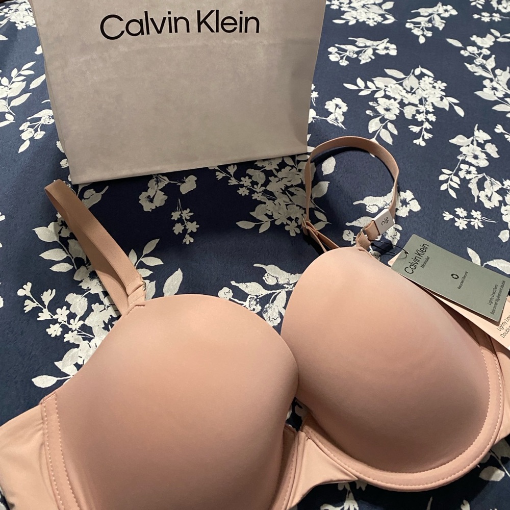Brand new bra with tag . Calvin klain brand .  Size is 36 C